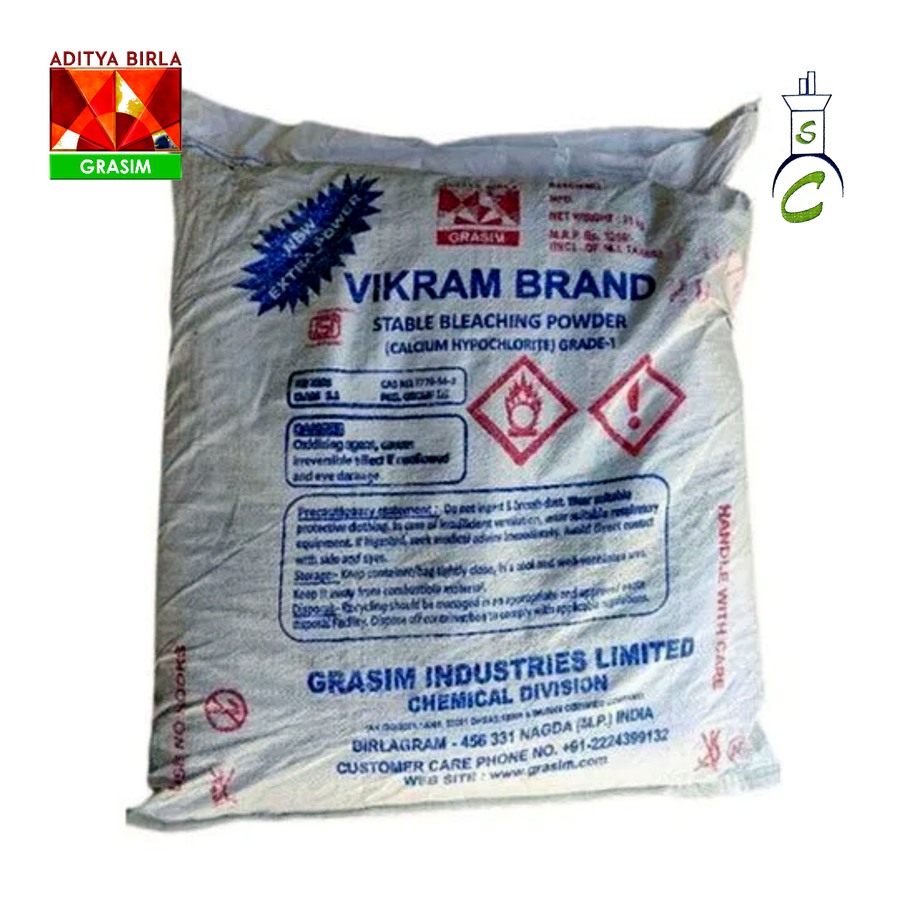 Stable Bleaching Powder packaging — Suraj Chemicals